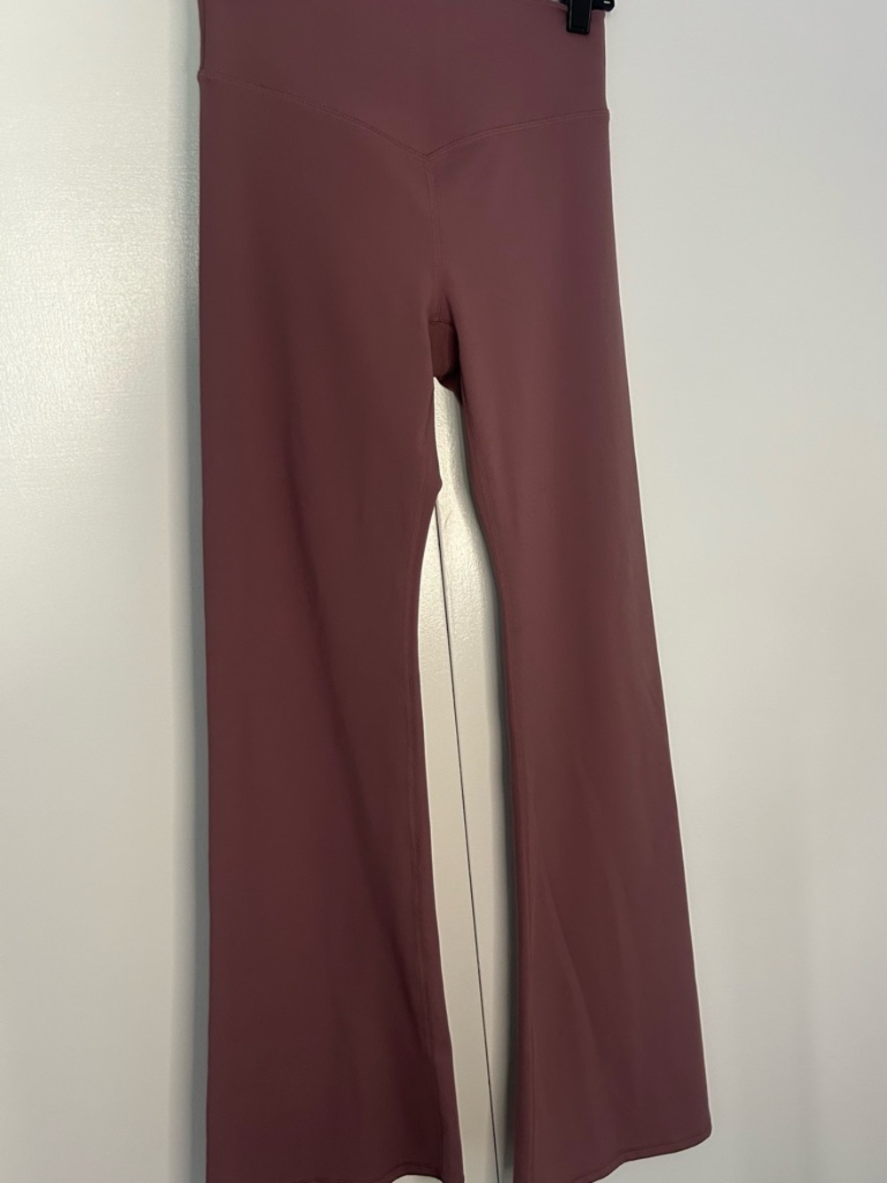 Fabletics Women PureLuxe High-Waist Flare Leggings - Dusty Mauve Size Small